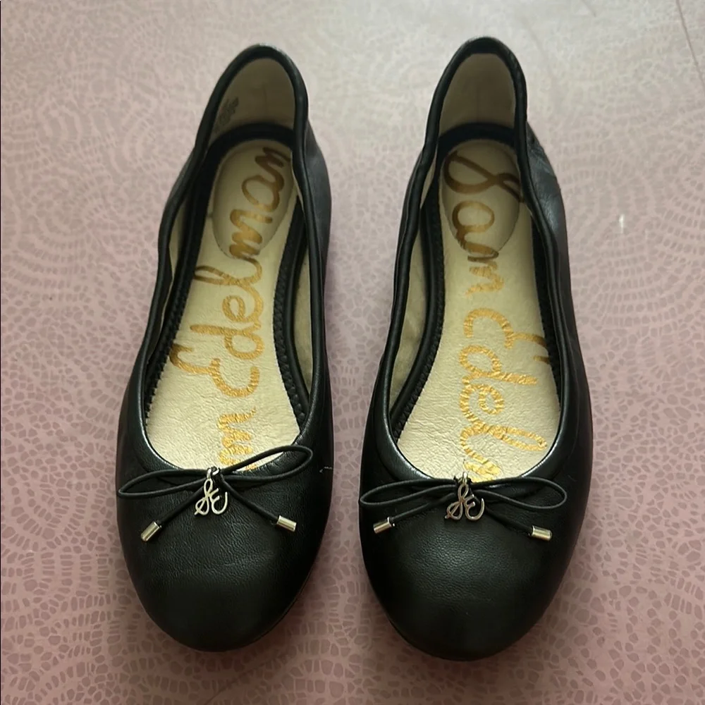 Sam Edelman Women’s Felicia Flats, Black, 5M - Picture 1 of 5